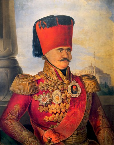 Miloš Obrenović I, Prince of Serbia by Brandt